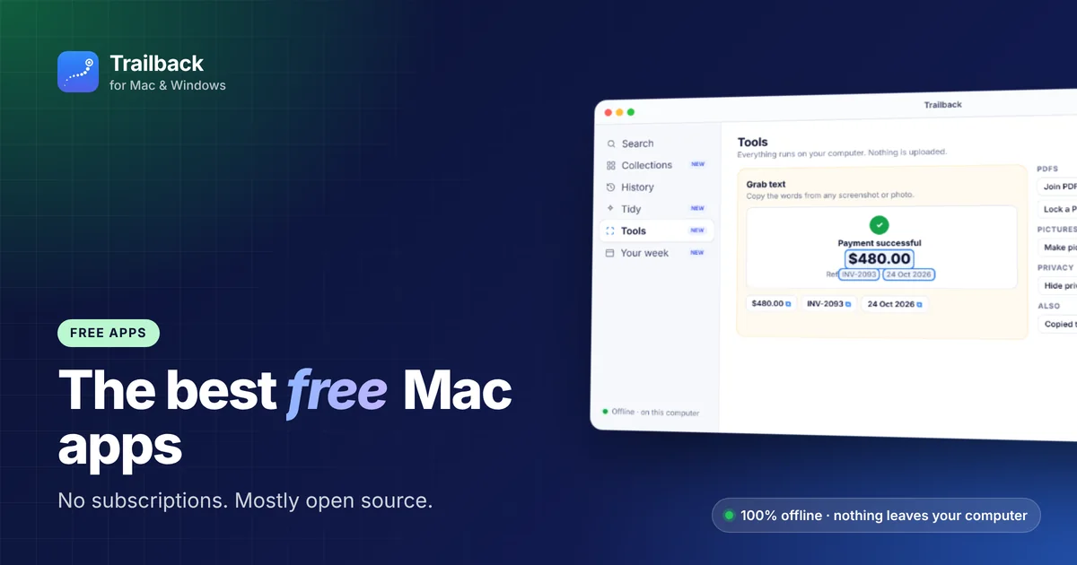 The best free Mac apps in 2026